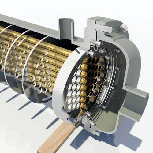 Теплообменник кожухотрубчатый 800 мм ТНГ 2,5 МПа